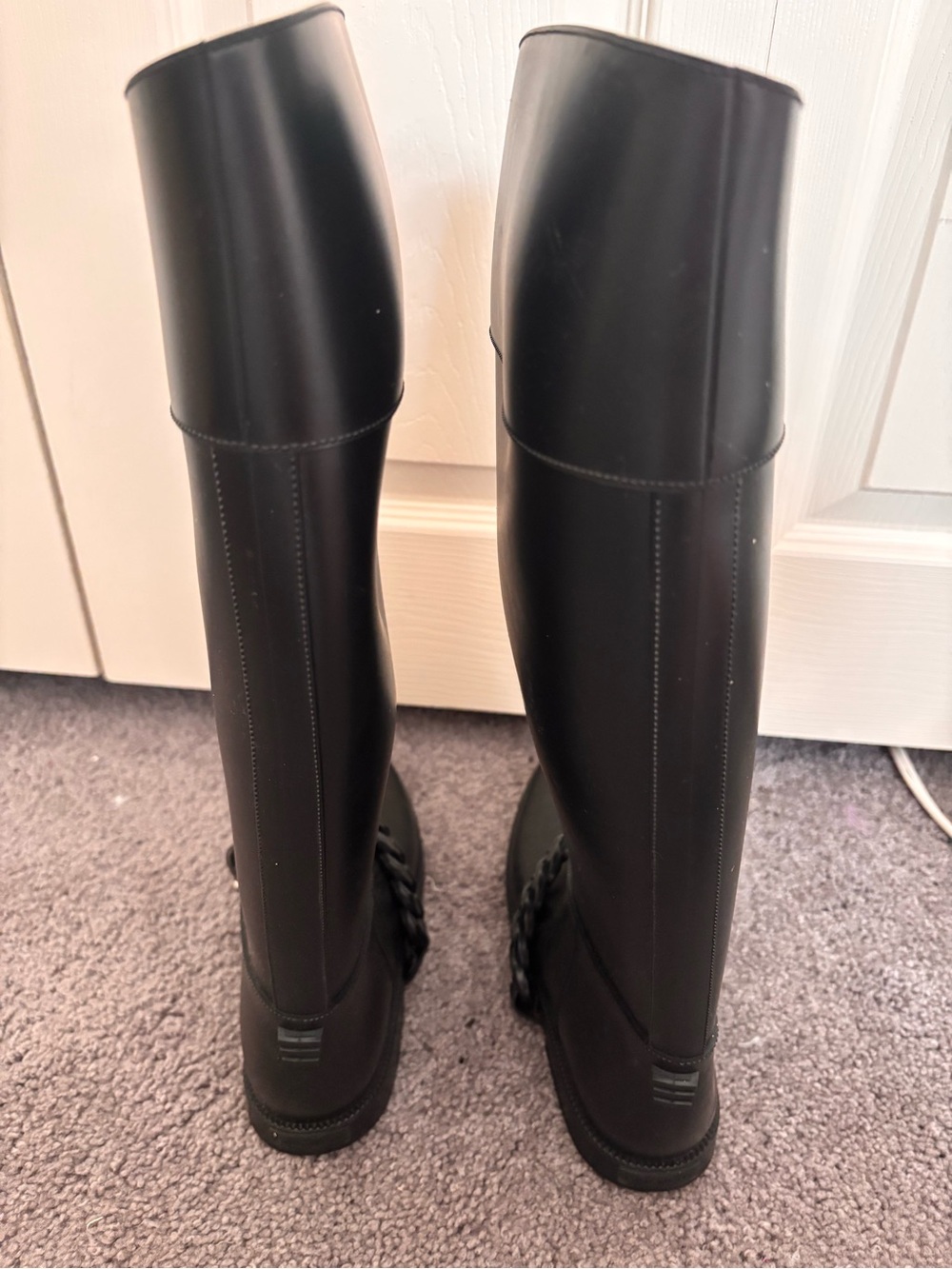Givenchy Rain Boot with Chain Strap 40 - Picture 2 of 4